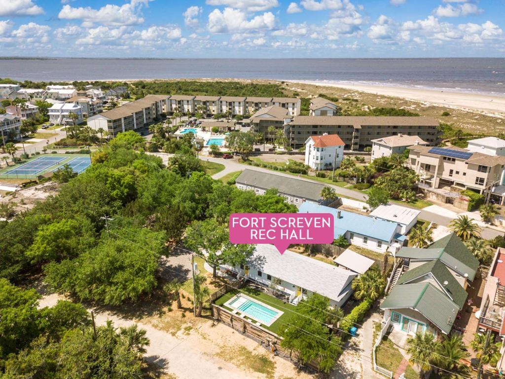 Fort Screven Rec Hall Villa Tybee Island Exterior foto